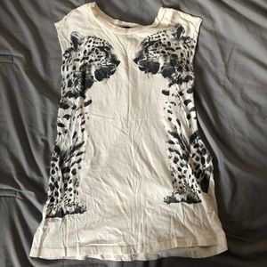 Tiger muscle shirt